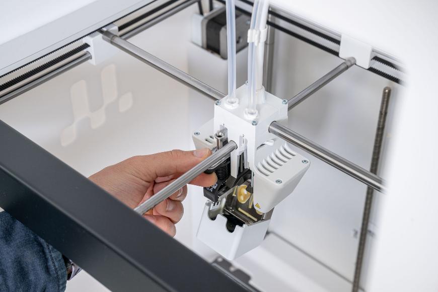 schnell und einfach Princores austauschen je nach bedarf mit dem S8 Print Core wechsel auf dem UltiMaker S8
