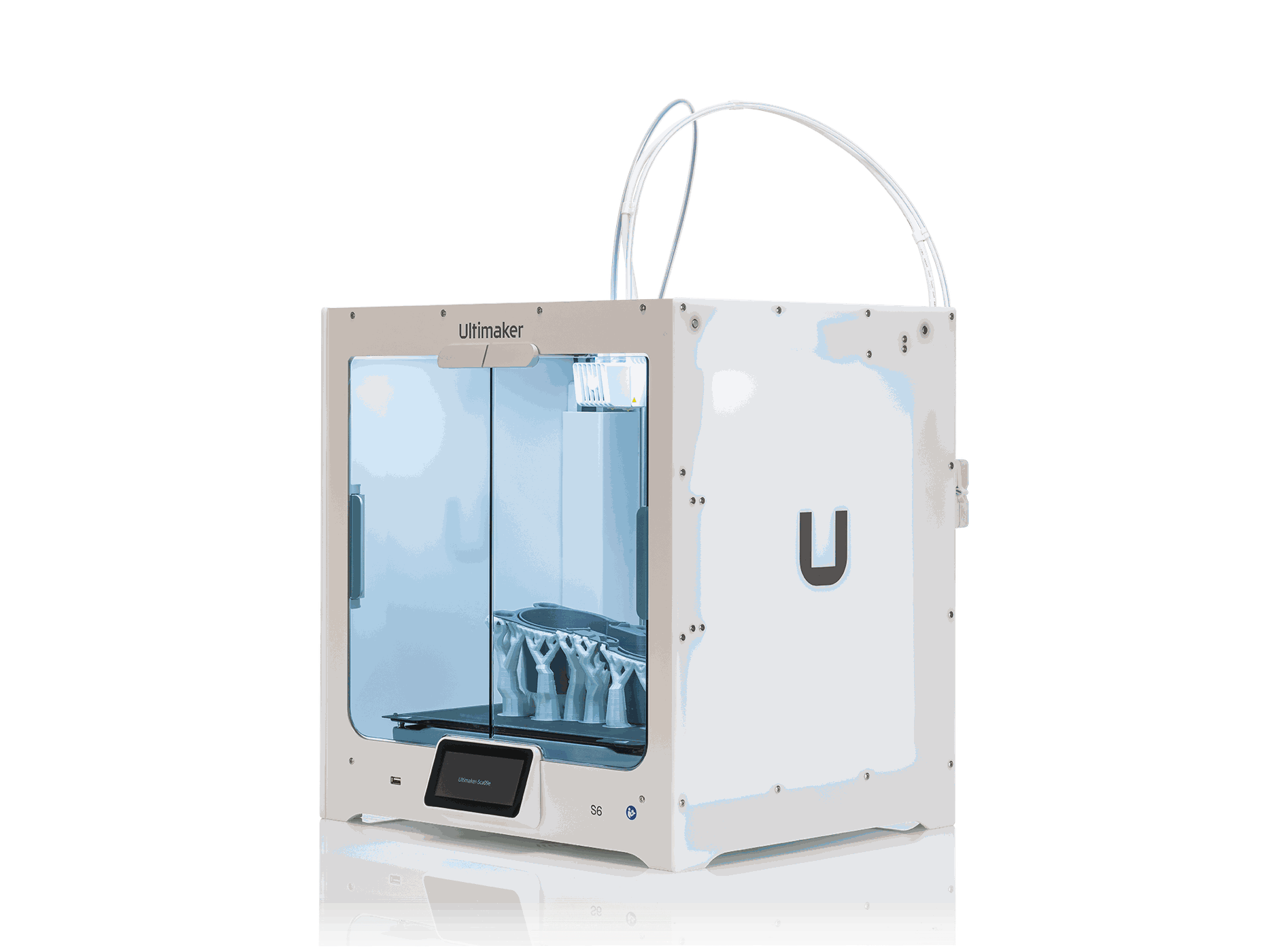 Ultimaker S6 in einer Ansicht von der Seite Ultimaker S6 in einer Ansicht von der Seite