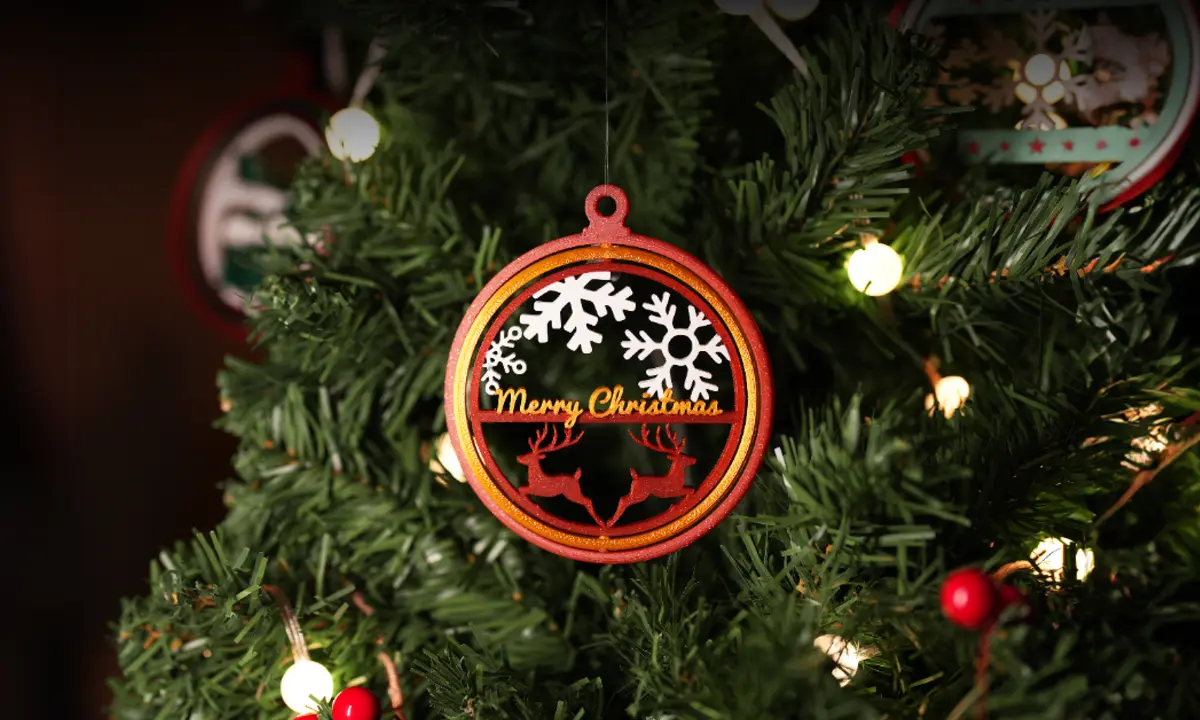 Weihnachtsbaum Schmuck 3d gedruckt