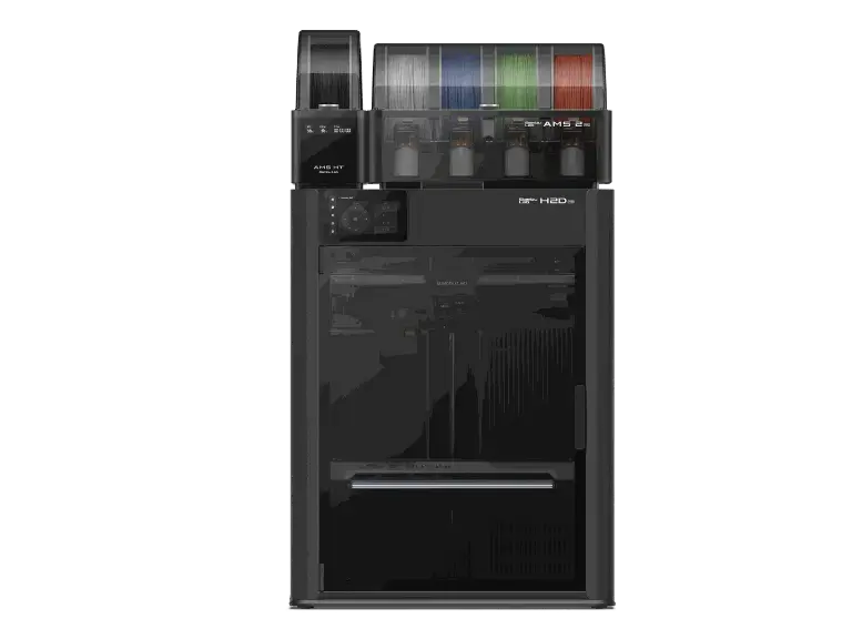 Der H2D Pro mit AMS 2 Pro in der Frontansicht