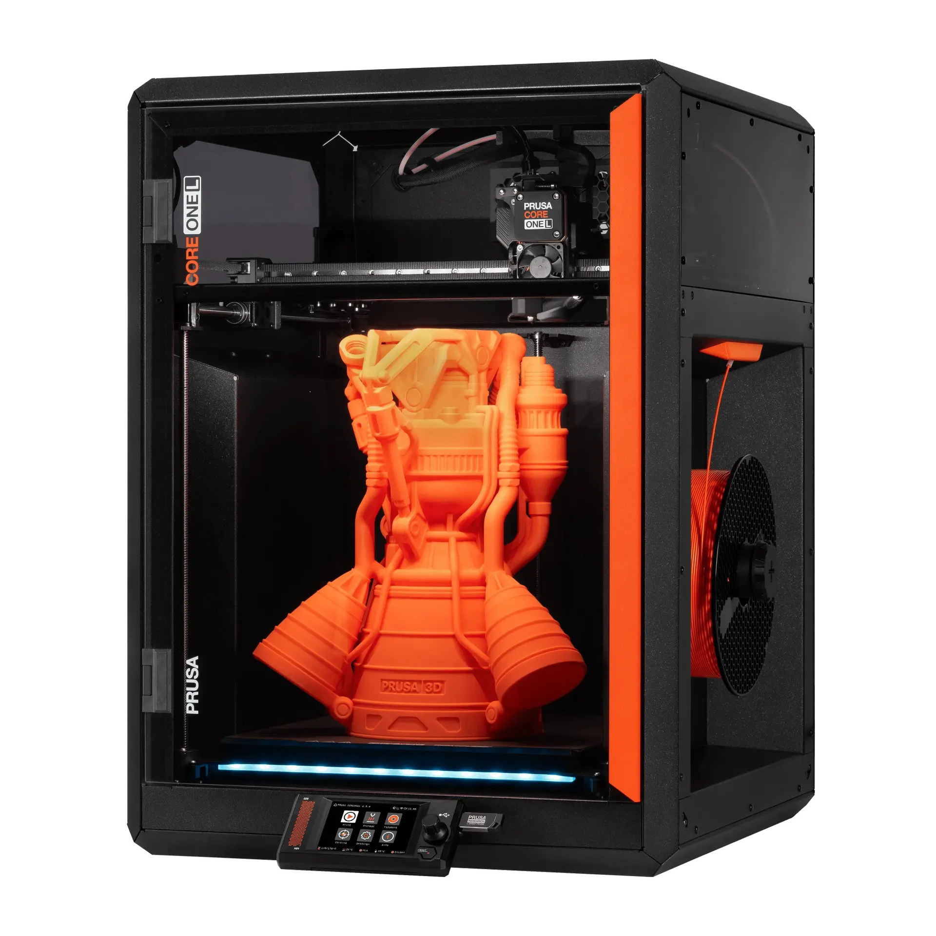 Pruso Core One L in der 3/4 Ansicht