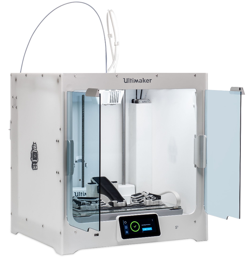 Ultimaker-s5-3d-drucker-mit-offener-tuer Ultimaker-s5-3d-drucker-mit-offener-tuer