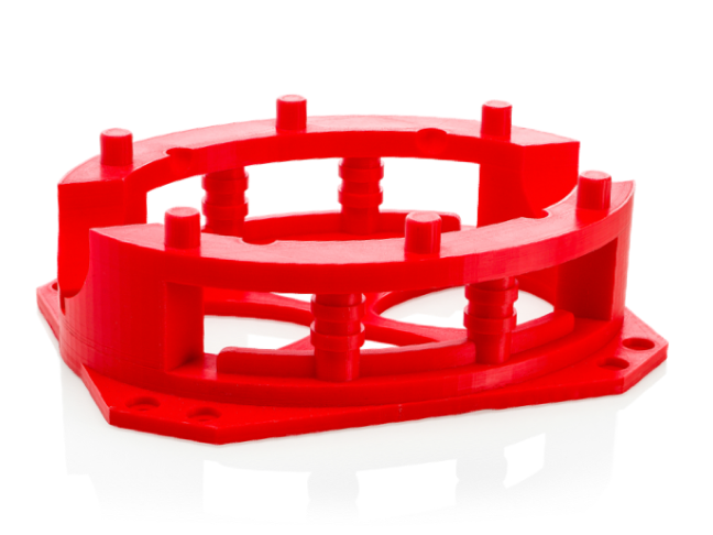 UltiMaker-Tough-PLA-Filament-rot-Modell-Fertigungshilfe UltiMaker-Tough-PLA-Filament-rot-Modell-Fertigungshilfe