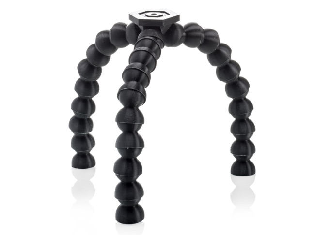 UltiMaker-Nylon-PA-Schwarz-Musterteil-Tripod UltiMaker-Nylon-PA-Schwarz-Musterteil-Tripod