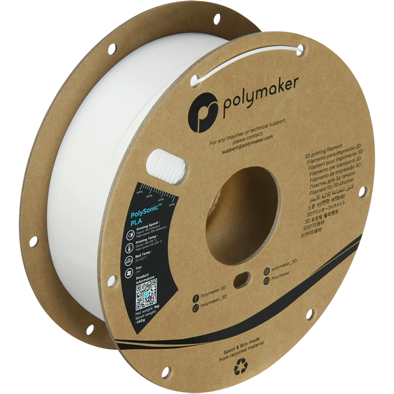 Polymaker PolySonic PLA Filament (High Speed)