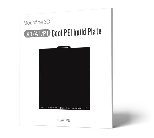 Modefine 3D Cool build plate für Bambu Lab X1, P1, A1 series