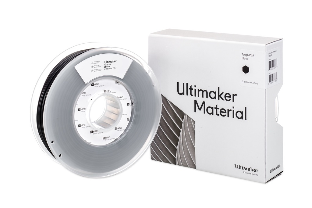 UltiMaker Tough PLA Filament, Schwarz