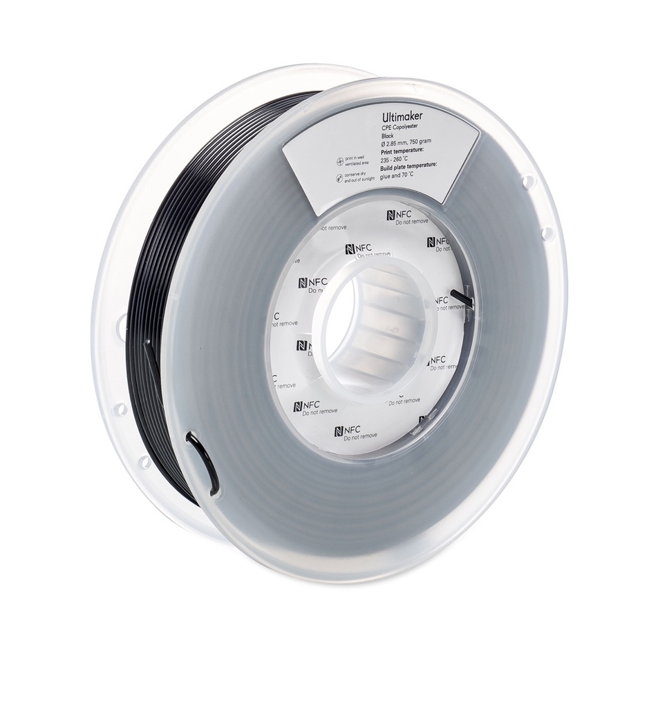 UltiMaker CPE Premium Filament, Schwarz