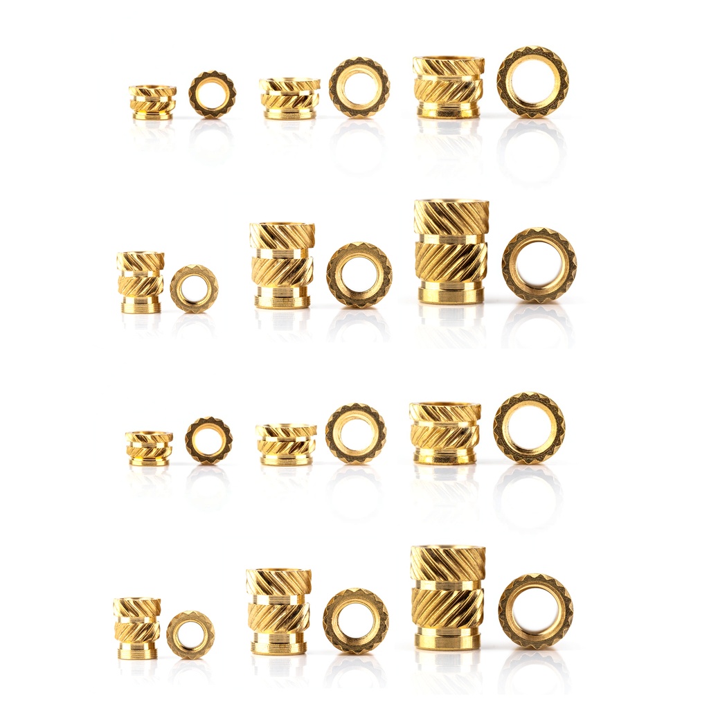 CNC Kitchen Gewindeeinsätze (metrisch) bleifrei - Set XXL, alle Größen