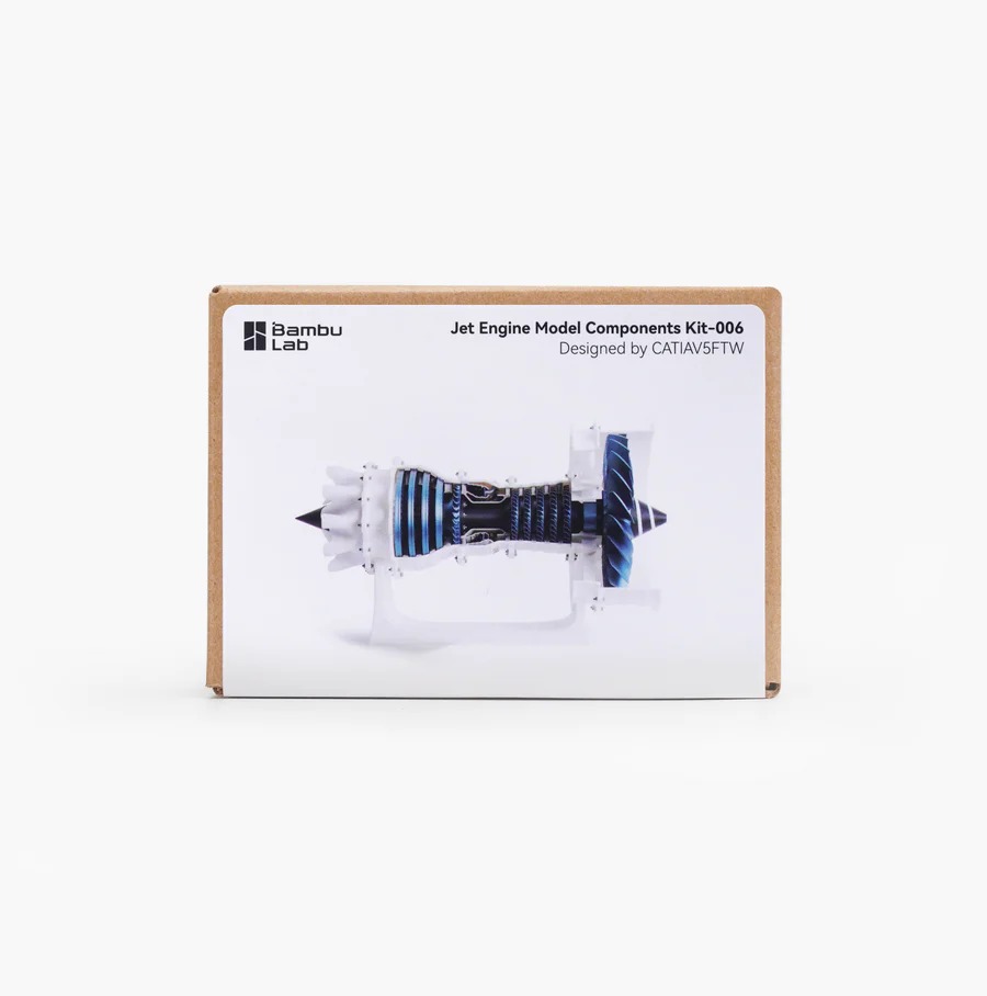 Bambu Lab Jet Engine Model Components Kit 006