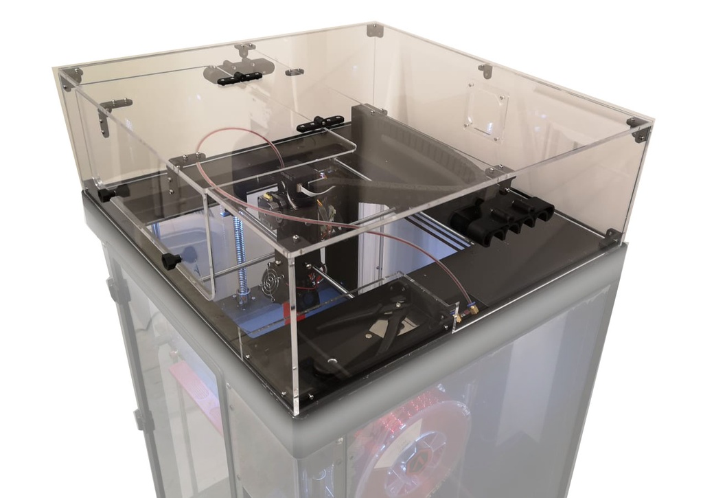 Accante Plexiglas Haube (Cover) für Raise3D Pro2 3D-Drucker