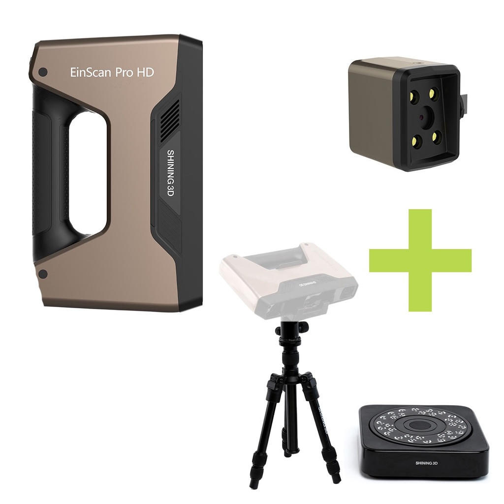 EDUCATION ANGEBOT: Shining 3D Einscan Pro HD 3D-Scanner inkl. Industrial & Color Pack
