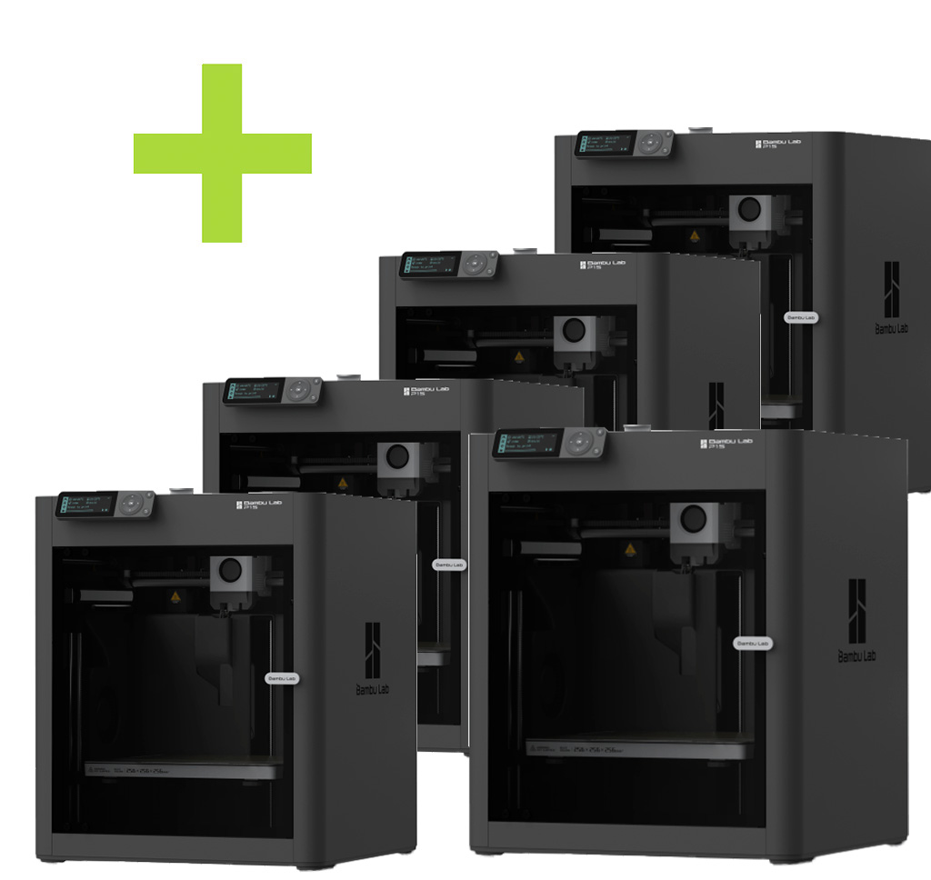 DEAL: 5x Bambu Lab P1S + 5kg PLA