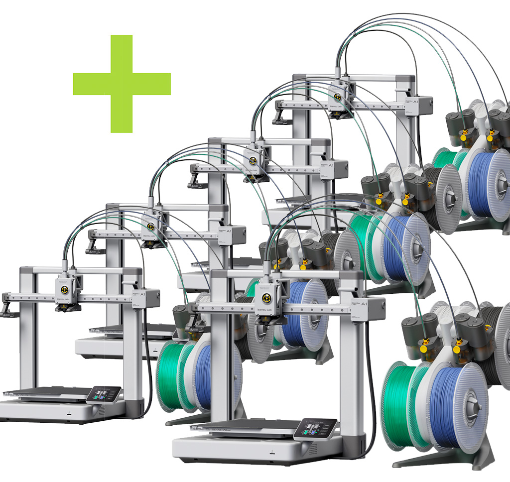 DEAL: 5x Bambu Lab A1 Combo ink. AMS Lite + 5kg PLA
