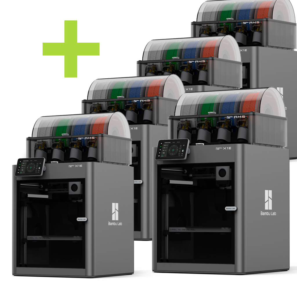 DEAL: 5x Bambu Lab X1E Combo mit Garantieverlängerung auf 24 Monate
