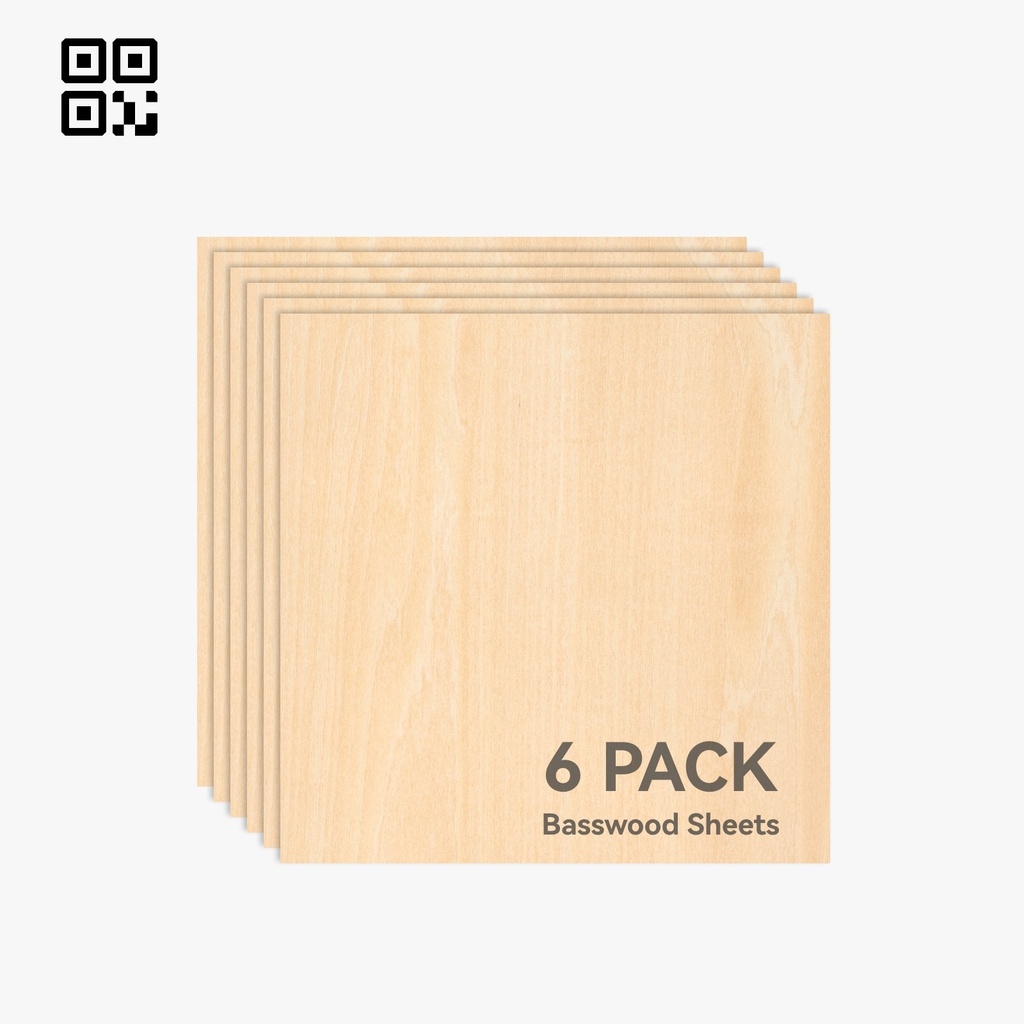 Bambu Lab Basswood Plywood 3mm (6pcs)