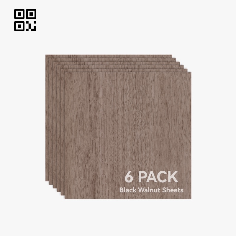 Bambu Lab Black Walnut Plywood 3mm (6pcs)