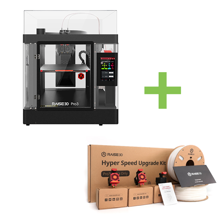 Raise3D Pro3 inkl. Hyper Speed Upgrade Kit