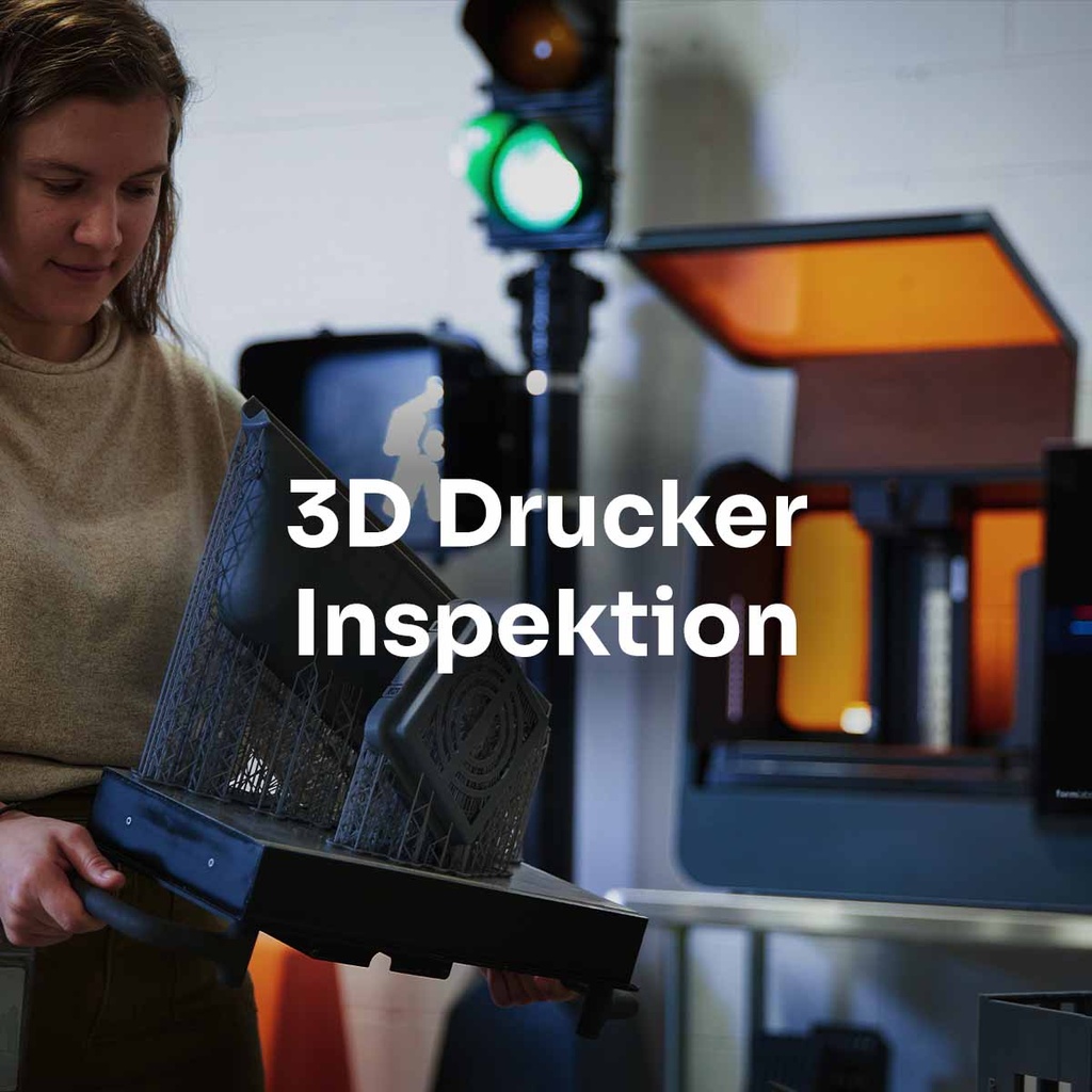 Inspektion für UltiMaker, Formlabs, Raise3D, Bambu Lab