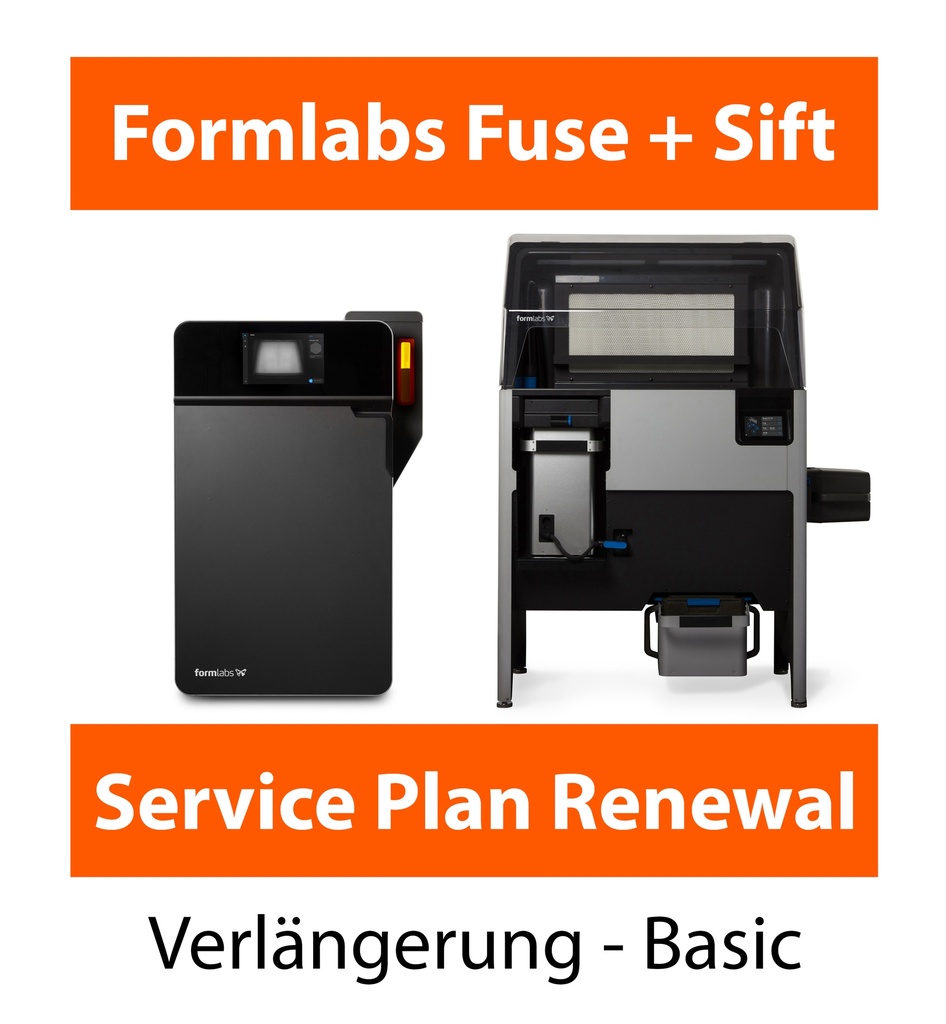 Formlabs Fuse and Sift Basic Service Plan Renewal_