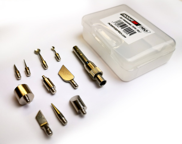 Ersatzspitzenset für Modifi3D Pro Nachbearbeitungswerkzeug (Print Finishing Tool Tips)