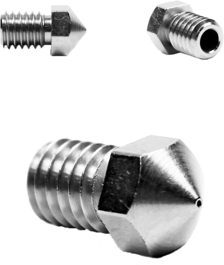 Micro Swiss MK8 Düse (nozzle) beschichtet für Creality CR-10, Ender, MakerBot