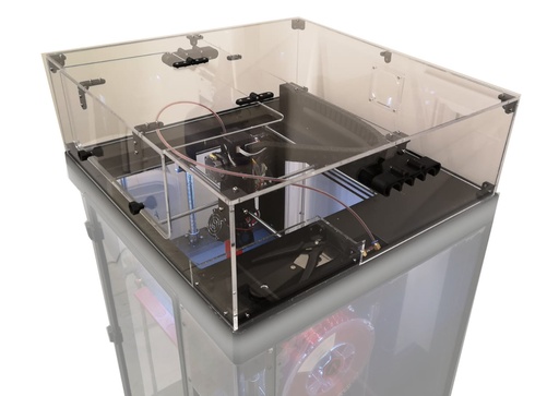 [PACAC0005V] Accante Plexiglas Haube (Cover) für Raise3D Pro2 3D-Drucker