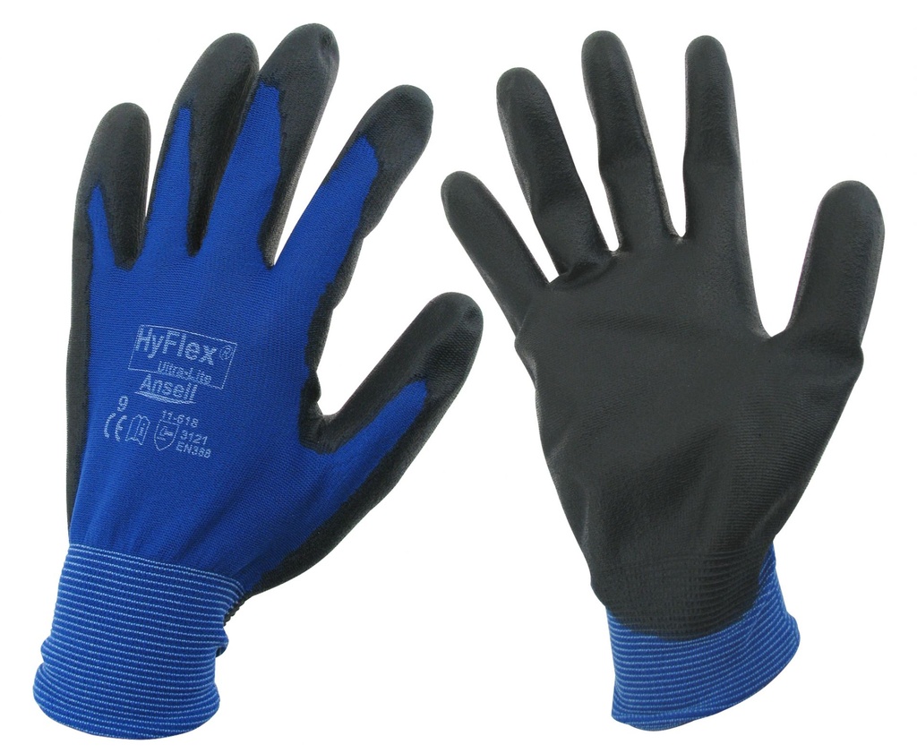 [PAC3DM0020V] Arbeitshandschuhe PU beschichtet Gr. 9