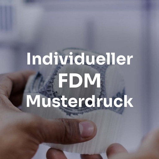 [MUDDM00002] Musterdruck auf FDM 3D-Drucker