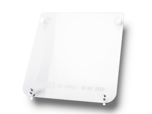 [PAC3DM0020] Fronttür UltiMaker 3 weiss (klar, transparent)