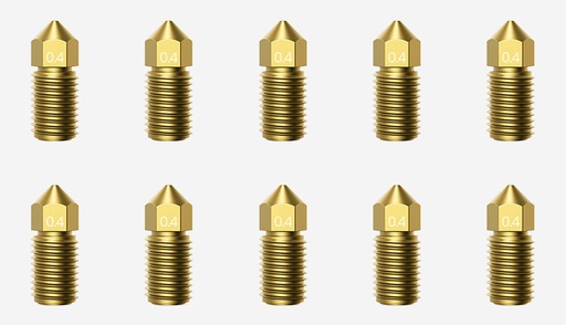 AnkerMake M5 Brass Nozzles (Düsen 10er Pack)