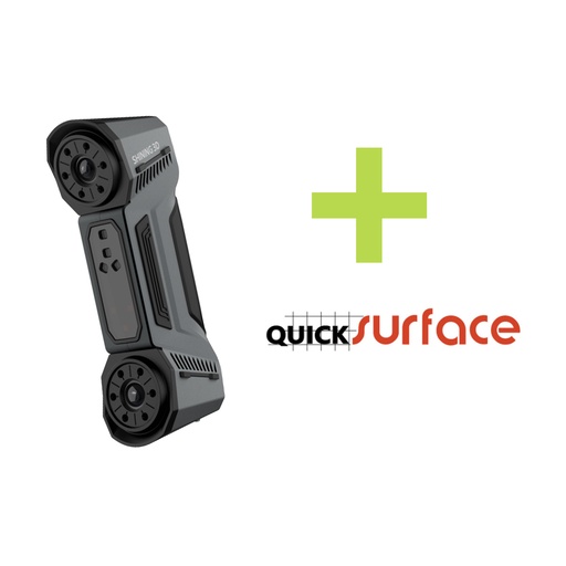 [SHWSH00090.B1] AKTION: Shining 3D FreeScan Combo 3D Scanner inkl. QuickSurface Full Software
