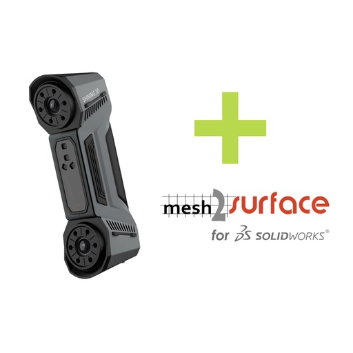 [SHWSH00090.B2] Aktion: Shining 3D FreeScan Combo 3D Scanner inkl. Mesh2Surface für SOLIDWORKS®