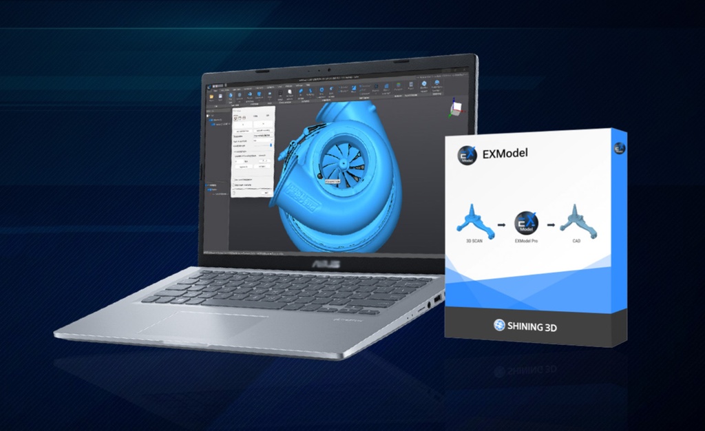 SHINING 3D EX Model Software